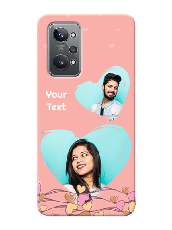 Custom Realme GT 2 customized phone cases: Love Doodle Design