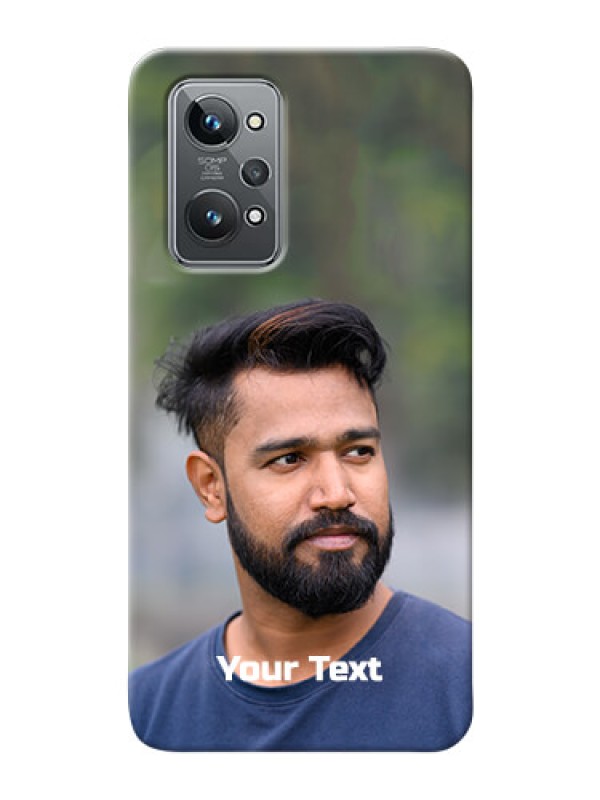 Custom Realme GT 2 Mobile Cover: Photo with Text