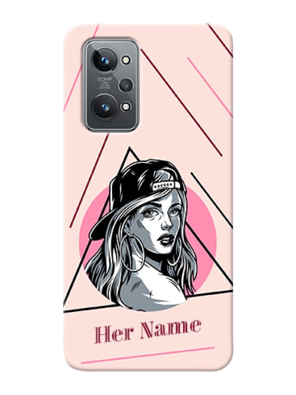 Custom Realme GT 2 Custom Phone Cases: Rockstar Girl Design