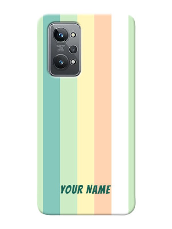 Custom Realme GT 2 Back Covers: Multi-colour Stripes Design