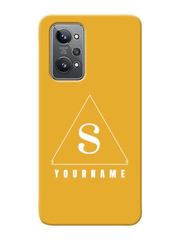 Custom Realme GT 2 Custom Mobile Case with simple triangle Design