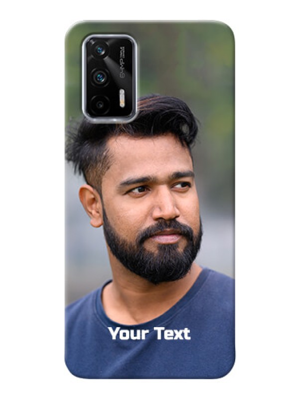 Custom Realme GT 5G Mobile Cover: Photo with Text