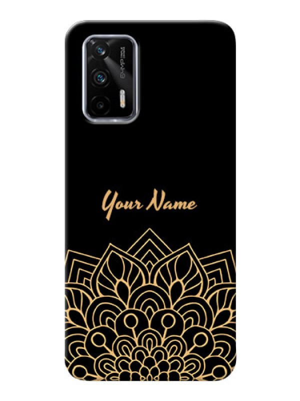 Custom Realme Gt 5G Back Covers: Golden mandala Design