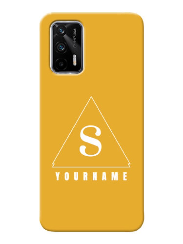 Custom Realme Gt 5G Custom Mobile Case with simple triangle Design