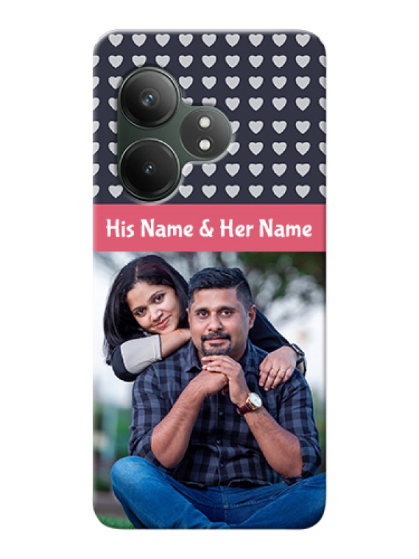 Custom Realme GT 6 Custom Hard Phone Case - Love Symbols Design