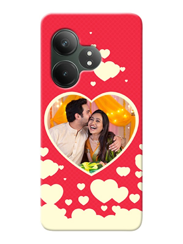 Custom Realme GT 6 Custom Hard Phone Case - Love Symbols Phone Cover Design