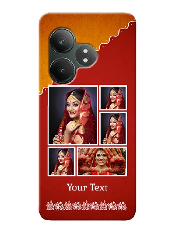 Custom Realme GT 6 Custom Hard Phone Case - Wedding Pic Upload Design