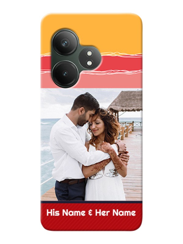 Custom Realme GT 6 Custom Hard Phone Case - Colorful Case Design