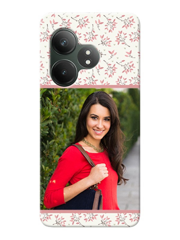 Custom Realme GT 6 Custom Hard Phone Case - Stunning Floral Design