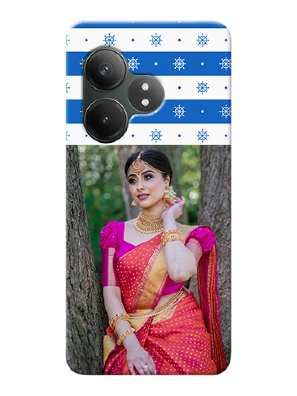 Custom Realme GT 6 Custom Hard Phone Case - Snow Pattern Design