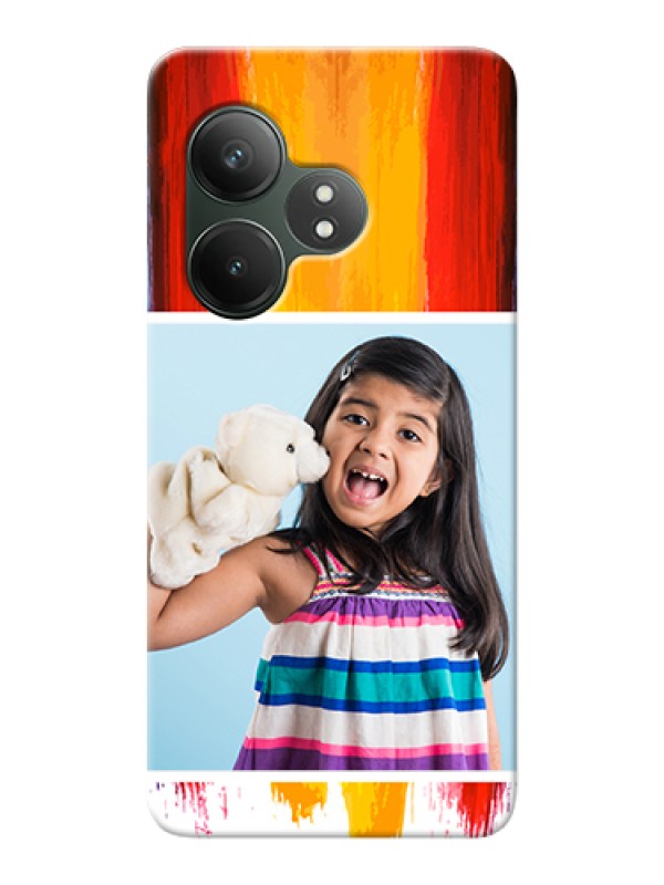 Custom Realme GT 6 Custom Hard Phone Case - Multi Color Design