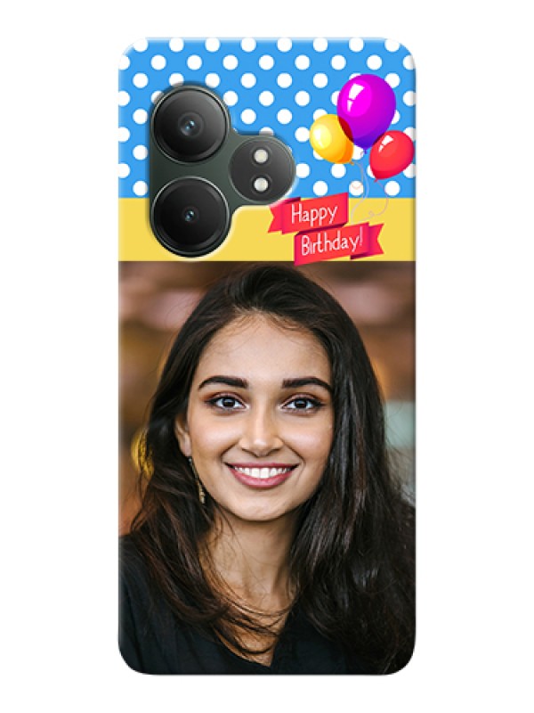 Custom Realme GT 6 Custom Hard Phone Case - Happy Birthday Design
