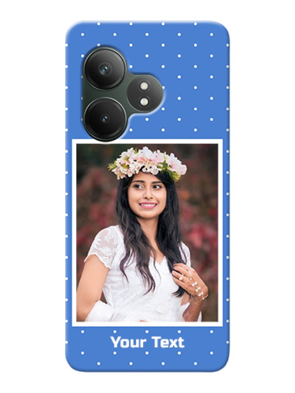 Custom Realme GT 6 Custom Hard Phone Case - Polka Dots Design