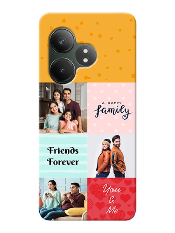 Custom Realme GT 6 Custom Hard Phone Case - Images With Quotes Design