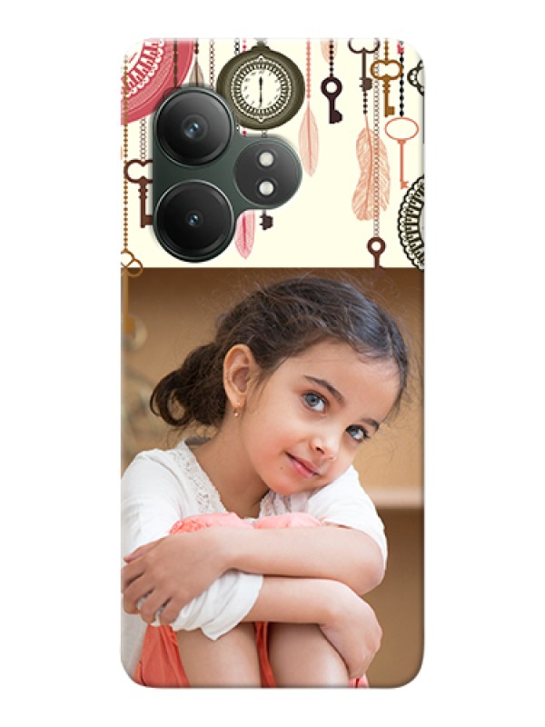 Custom Realme GT 6 Custom Hard Phone Case - Boho Style Design