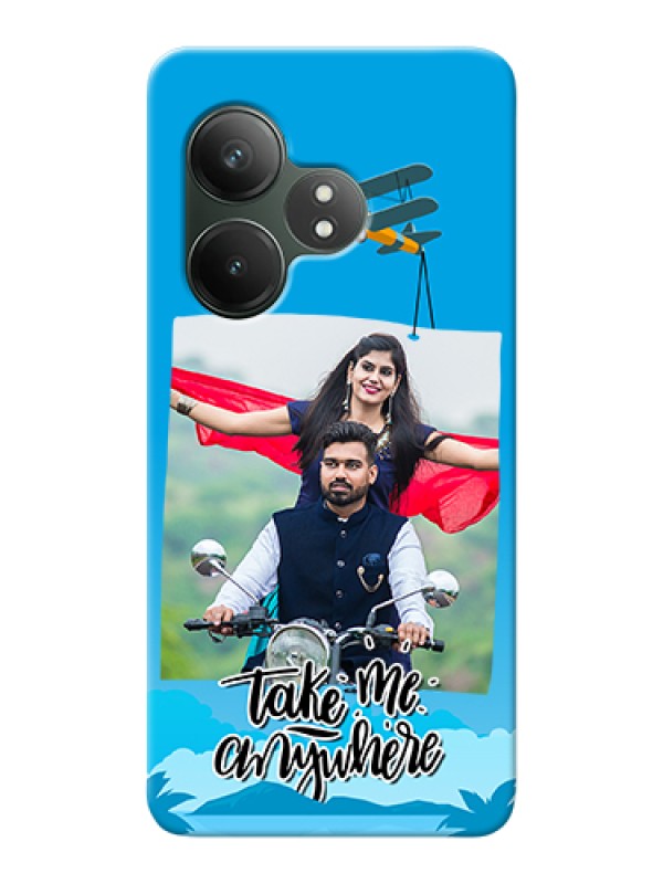 Custom Realme GT 6 Custom Hard Phone Case - Traveller Design