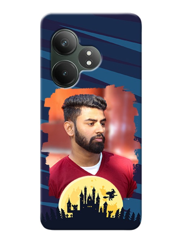 Custom Realme GT 6 Custom Hard Phone Case - Halloween Witch Design