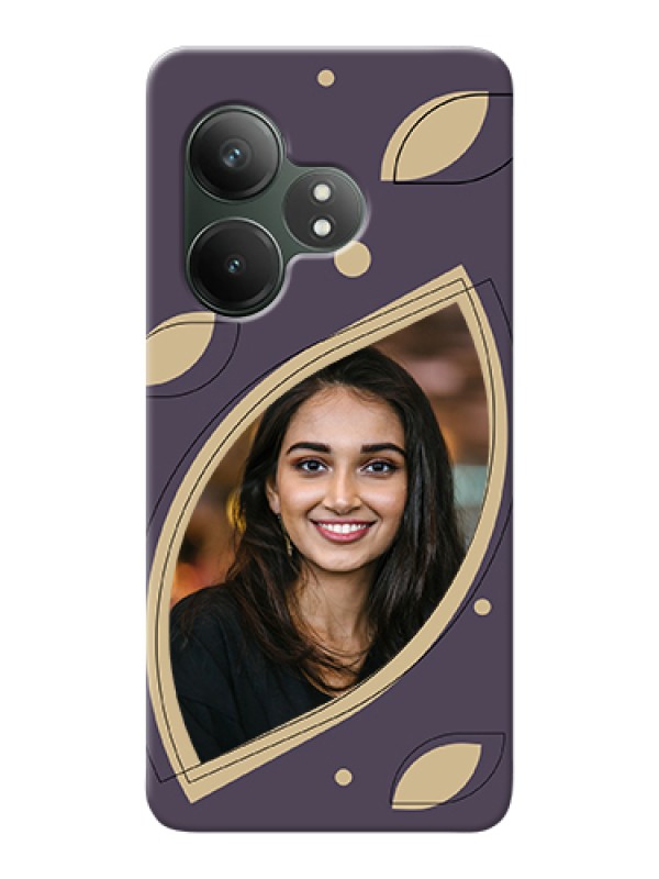 Custom Realme GT 6 Custom Hard Phone Case - Falling Leaf Design