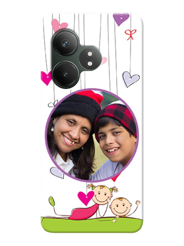 Custom Realme GT 6T 5G Custom Hard Phone Case - Cute Kids Phone Case Design