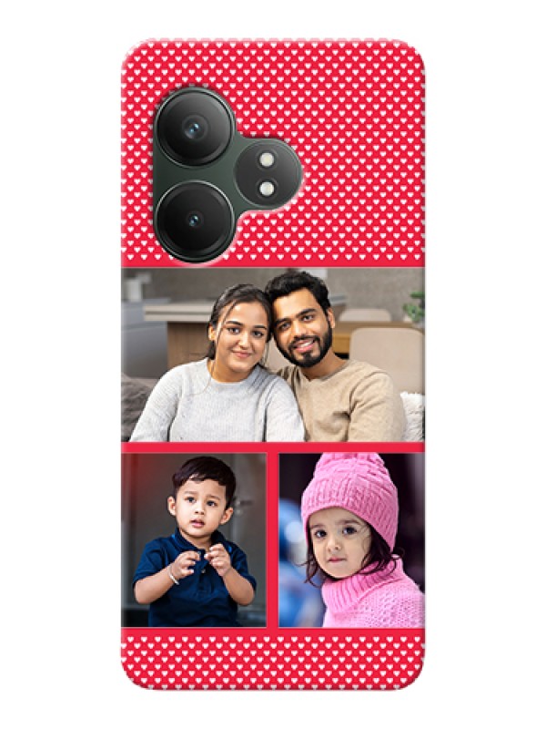 Custom Realme GT 6T 5G Custom Hard Phone Case - Bulk Photo Upload Design