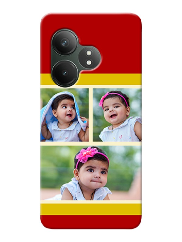 Custom Realme GT 6T 5G Custom Hard Phone Case - Multiple Pic Upload Design