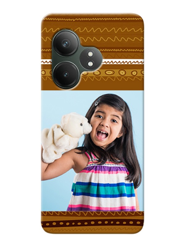 Custom Realme GT 6T 5G Custom Hard Phone Case - Friends Picture Upload Design