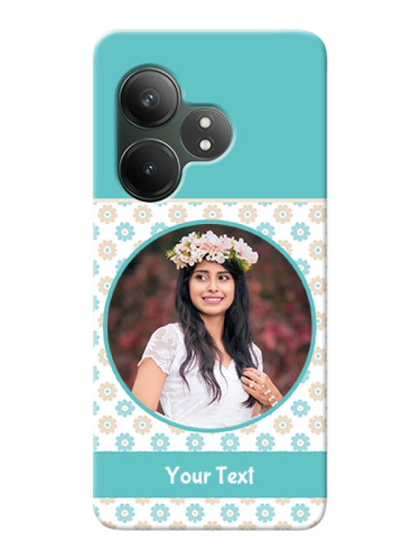 Custom Realme GT 6T 5G Custom Hard Phone Case - Beautiful Flowers Design