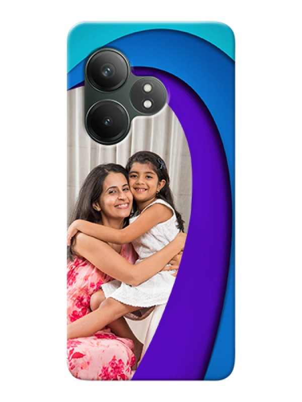 Custom Realme GT 6T 5G Custom Hard Phone Case - Simple Pattern Design