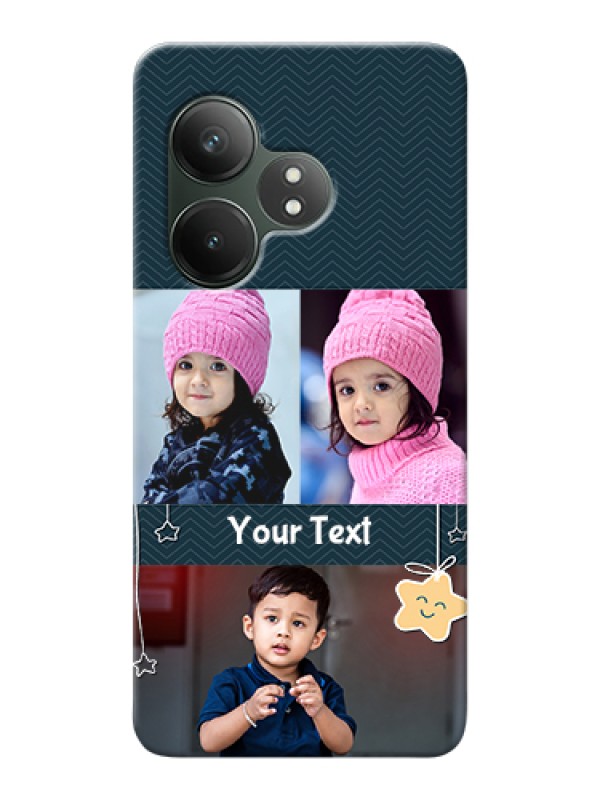 Custom Realme GT 6T 5G Custom Hard Phone Case - Hanging Stars Design