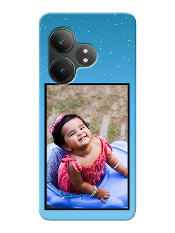 Custom Realme GT 6T 5G Custom Hard Phone Case - Wave Pattern Colorful Design