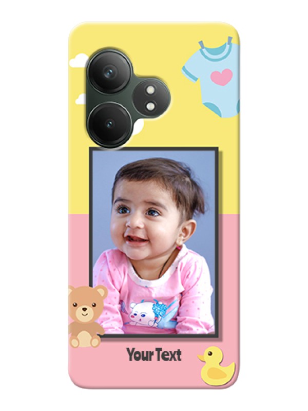 Custom Realme GT 6T 5G Custom Hard Phone Case - Kids 2 Color Design