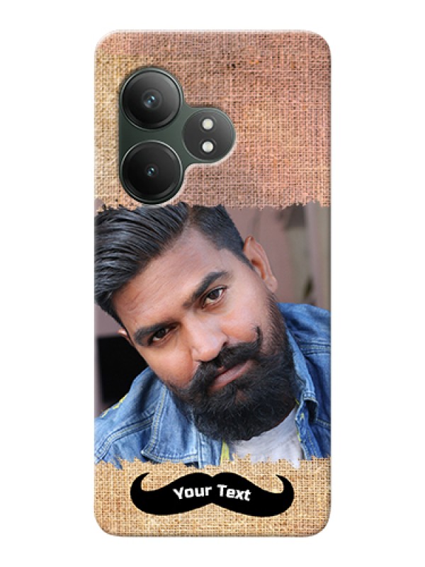 Custom Realme GT 6T 5G Custom Hard Phone Case - With Texture Design