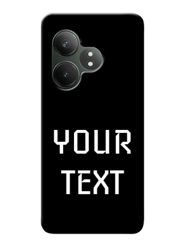 Custom Realme GT 6T 5G Custom Hard Phone Case - Your Name Design