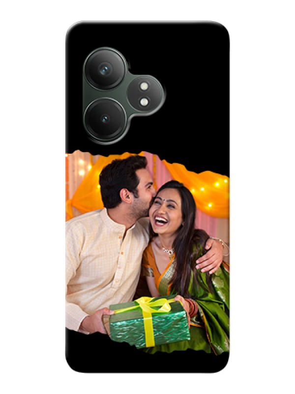 Custom Realme GT 6T 5G Custom Hard Phone Case - Tear - Off Design