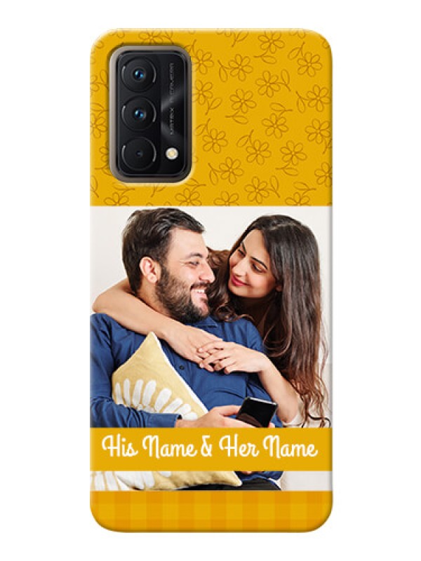 Custom Realme GT Master mobile phone covers: Yellow Floral Design
