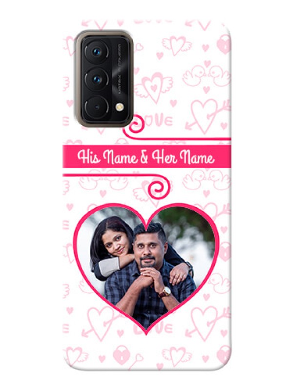 Custom Realme GT Master Personalized Phone Cases: Heart Shape Love Design