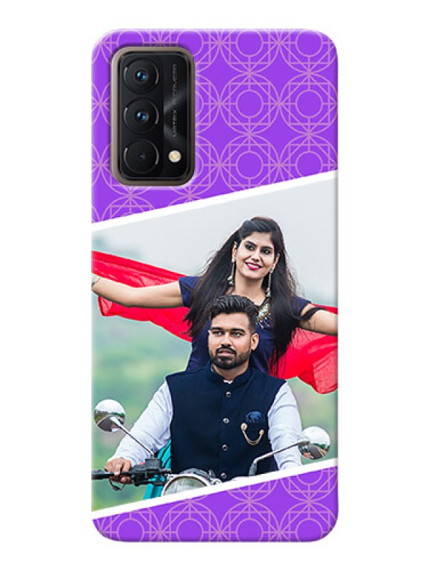 Custom Realme GT Master mobile back covers online: violet Pattern Design