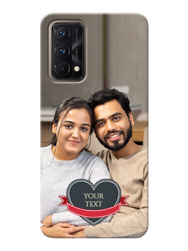 Custom Realme GT Master mobile back covers online: Just Married Couple Design