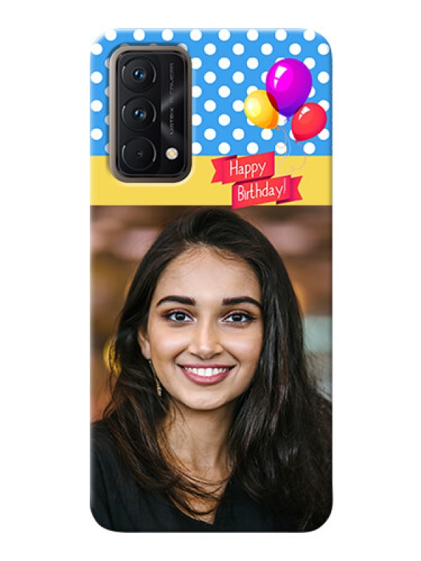 Custom Realme GT Master custom mobile back covers: Happy Birthday Design