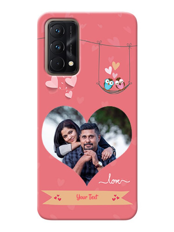 Custom Realme GT Master custom phone covers: Peach Color Love Design 