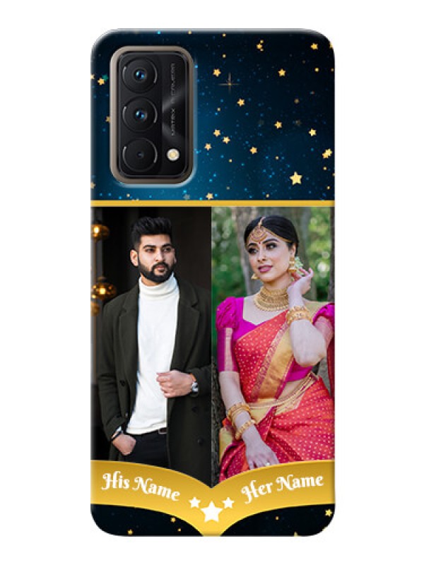 Custom Realme GT Master Mobile Covers Online: Galaxy Stars Backdrop Design