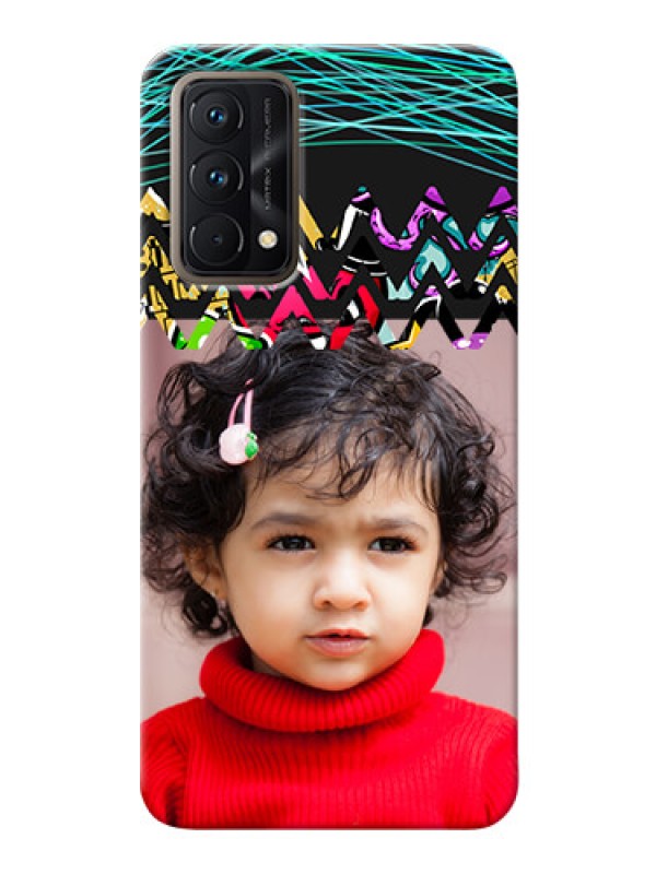 Custom Realme GT Master personalized phone covers: Neon Abstract Design