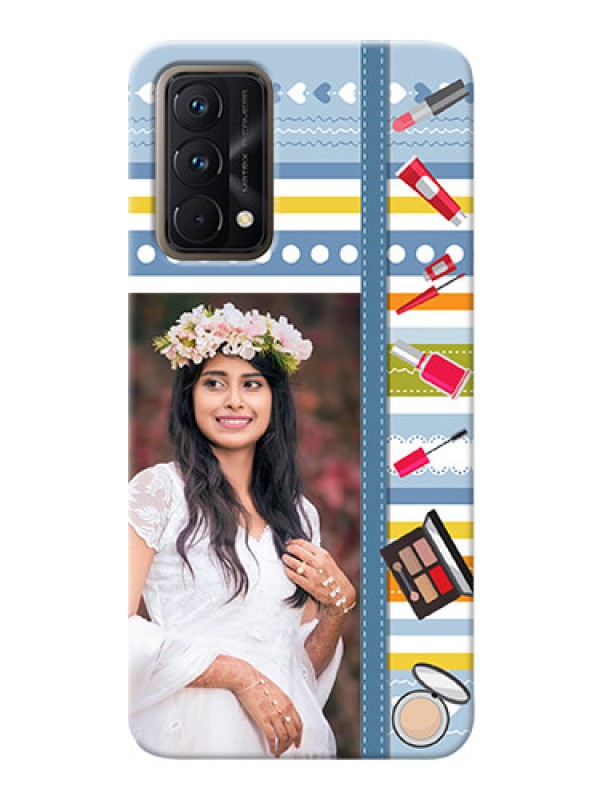 Custom Realme GT Master Personalized Mobile Cases: Makeup Icons Design