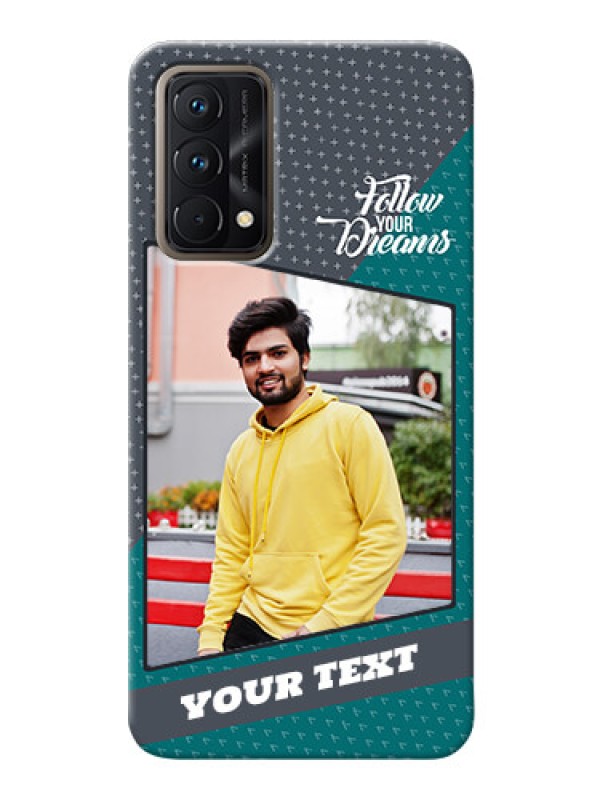 Custom Realme GT Master Back Covers: Background Pattern Design with Quote