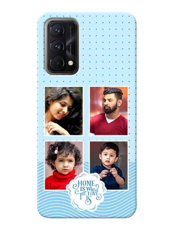 Custom Realme Gt Master Edition Custom Phone Covers: Cute love quote with 4 pic upload Design