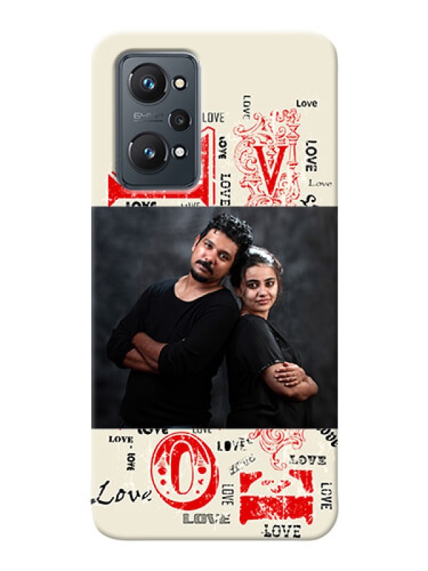 Custom Realme GT Neo 2 mobile cases online: Trendy Love Design Case