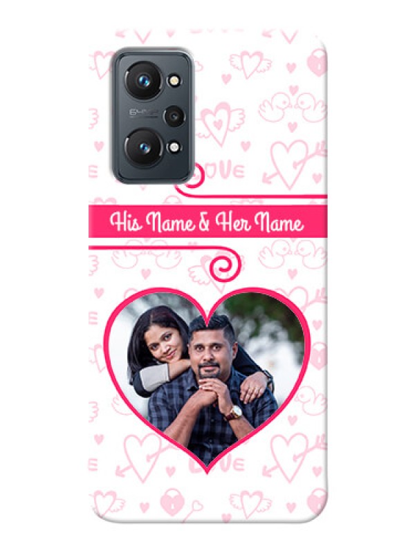 Custom Realme GT Neo 2 Personalized Phone Cases: Heart Shape Love Design