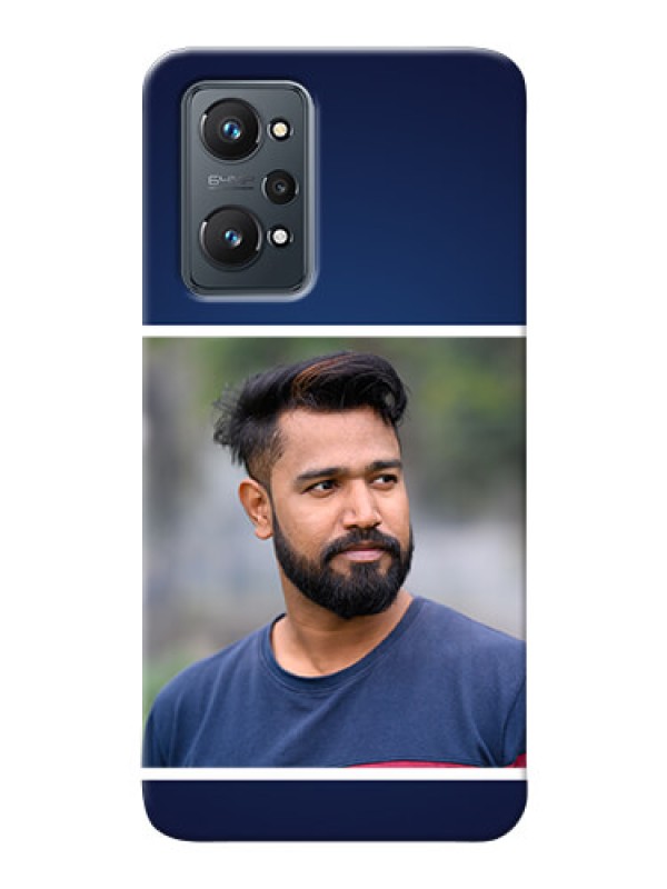 Custom Realme GT Neo 2 Mobile Cases: Simple Royal Blue Design