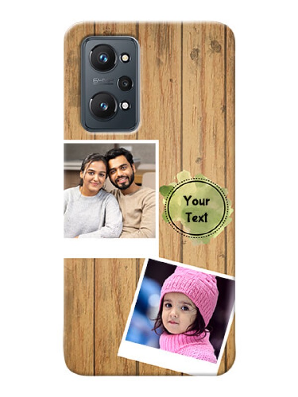 Custom Realme GT Neo 2 Custom Mobile Phone Covers: Wooden Texture Design