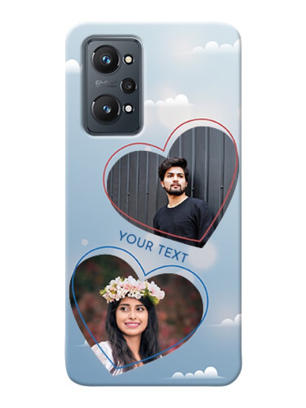 Custom Realme GT Neo 2 Phone Cases: Blue Color Couple Design 